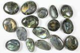 Lot: Polished Labradorite Pebbles - kg ( lbs) #90660-1